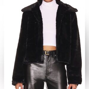 Faux Fur Jacket - Tianna Faux Fur Jacket